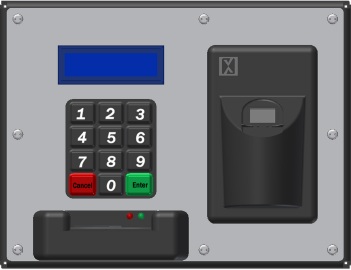 X10000 Biometric Card Reader